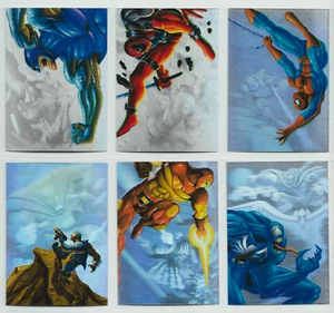 HOLOBLAST Chase Set (12) 1995 Fleer Flair '95 Marvel Holograma Anual - Imagen 1 de 2