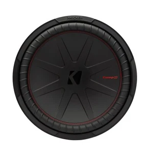 Kicker CWR10, CompR Series 10" 4-Ohm Dual Voice Coil Subwoofer (48CWR104) - Picture 1 of 5