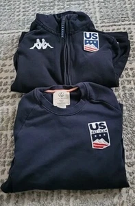 Alps & Meters/ KAPPA US Ski Team Sweater Bundle 2 Pcs Size Medium - Picture 1 of 15