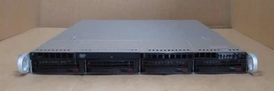 Supermicro SuperChassis CSE-815 2x8-Core Intel-XEON E5-2660 192Gb 12TB 1U Server - Picture 1 of 1