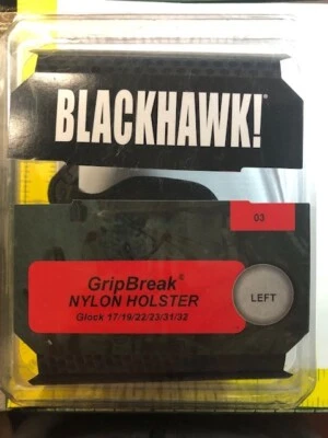 Blackhawk 03 GripBreak Nylon Holster Left Hand for Glock - Image 1 of 4