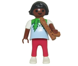 Playmobil Musician Girl w/ flute musician instrument - C61 - Picture 1 of 4