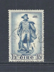 IRELAND SCOTT 156 USED F/VF - 1956 1'3p BLUE ISSUE - JOHN BARRY - Picture 1 of 2