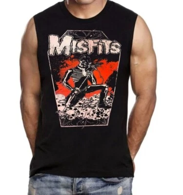 Misfits Singer ROCK BAND MUSCLE SHIRT MEN'S Sizes (Multiple Variations) - Image 1 of 3