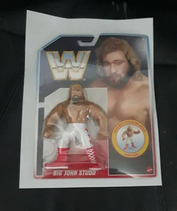 WWE WWF Mattel Retro Big John Studd Actionfigur Factory Sealed Pro Wrestling!! - Bild 1 von 1
