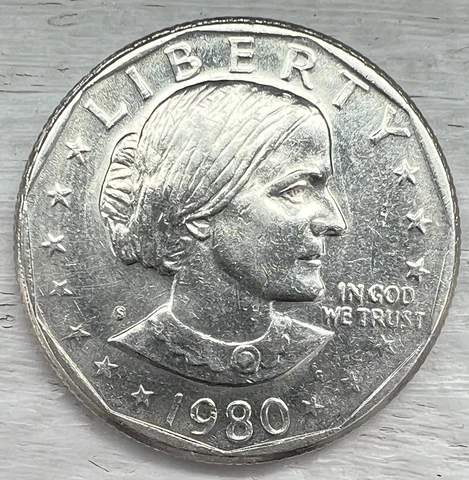 1980-S Susan B Anthony Dollar Errors!!! Cover