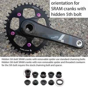 Wolf Tooth 110 BCD Cyclocross and Road Chainring - 40t, 110 BCD, 5-Bolt, Drop-B - Picture 1 of 2