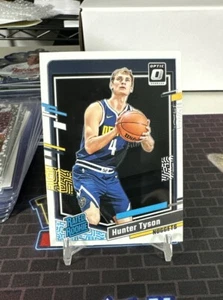 2023-24 Panini Donruss Optic Hunter Tyson Base Classificato Rookie #201 Denver Pepite - Foto 1 di 2