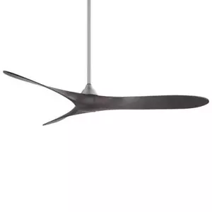 Wac Lighting Industrial Ceiling Fan 14.86"H Dimmable Light Kit Compatible Black - Picture 1 of 3