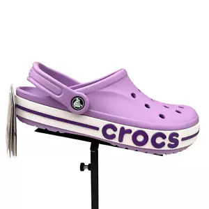 Crocs Bayaband Women’s Slip-on Clogs Size 8 Light Purple/Orchid Water Friendly - Picture 1 of 11
