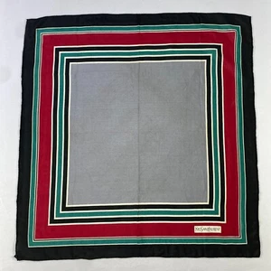 Vintage Yves Saint Laurent Handkerchief Neckerchief Bandana Pocket Square - Picture 1 of 6
