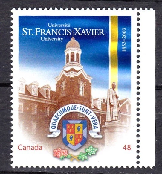 CANADA #1975 MNH 150th ANNIV. OF ST. FRANCIS XAVIER UNIVERSITY - Image 1 of 1