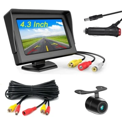 4.3 inch high-definition display rear view camera night vision for bus trucks RV - Image 1 of 4
