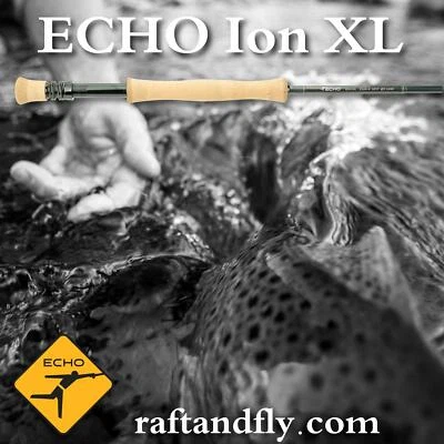 Echo Ion XL 6wt 10'0" Fly Rod - Lifetime Warranty - Free Shipping - Image 1 of 3