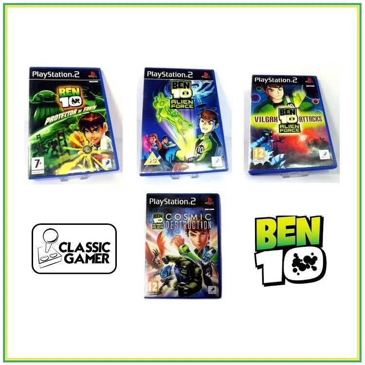 Ben 10 Games PS2 VG - Image 1 of 2