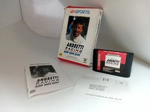 Mario Andretti Racing Spiel für Sega Genesis CIB KOMPLETTE Konsole #i24 - Bild 1 von 10