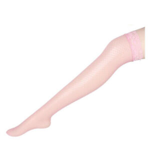 Lot Women Fishnet Transparent Stockings Thigh High Lace Sock Stocking Over Knee