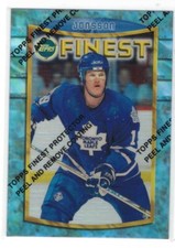 1994-95 FINEST REFRACTOR KENNY JONSSON #5 SWEET! SENATORS
