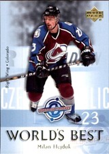 2004-05 Upper Deck World's Best #WB8 Milan Hejduk COLORADO AVALANCHE