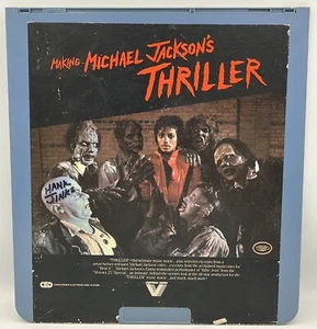 Making Michael Jackson's Thriller (1983 Vestron Incorporates) CED Untested - Picture 1 of 4
