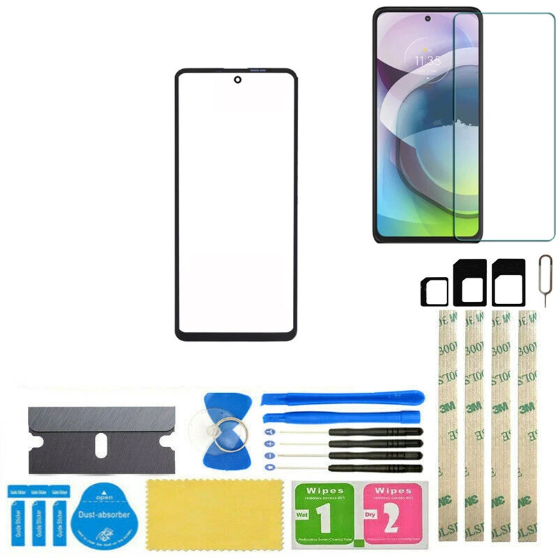 For Motorola Moto G Stylus 2022 Front Outer Screen Glass Lens Panel Replacement - Image 1 of 4