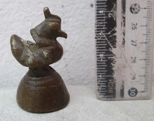 HIGH QUALITY! Old Bronze Opium Weight Hintha Bird 162g - Picture 1 of 3