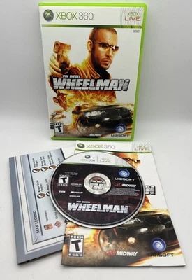 Vin Diesel Wheelman Xbox 360 (Microsoft Xbox 360) CIB Complete w/ Manual & Map - Image 1 of 4