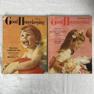 (2) Vintage Good Housekeeping Magazines, August 1958, Februar 1959 - Bild 1 von 16