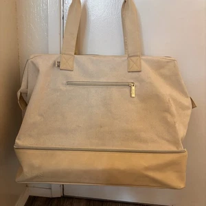 BEIS Biege Weekender Bag Travel Carry On -No Strap - Picture 1 of 12