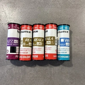 Fujifilm 120 películas de formato medio mezcla - Imagen 1 de 1