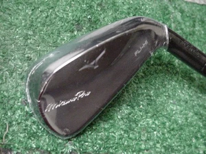 Brand New Mizuno Pro Black Nickel Fli-Hi 4 Iron Steelfiber Hls880 F4 Stiff Flex - Picture 1 of 3