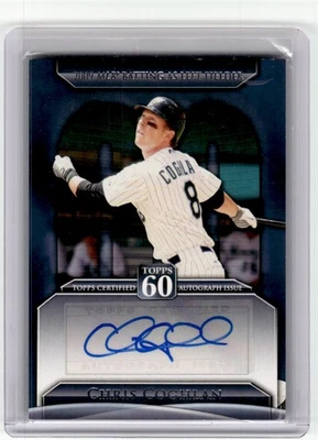 2011 Topps #T60A-CCO Chris Coghlan Topps 60 Autographs - Image 1 of 2