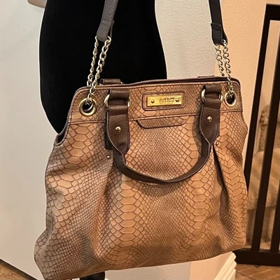 RELIC Black/Brown Shoulder Bag Handbag Purse - NEW! ONLY $9.99! - Image 1 of 4