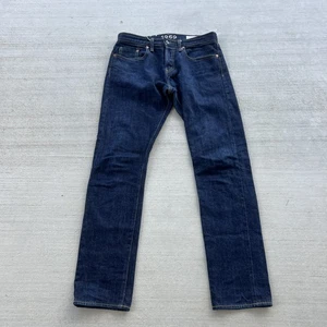 GAP Jeans Men’s 30x30.5 Japanese Selvedge Denim Slim Fit Button Fly 1969 - Picture 1 of 9