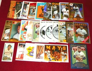 Willie Mays Lot (26 different cards) 3,293 Hits, 660 Home Runs, All-Time Great - Picture 1 of 6