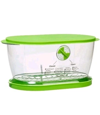 Progressive LKS-06 Lechuga/Guardián de Verduras/Colador, 4,7 Cuartos de galón, Verde, Exhibición Foto 1 de 4