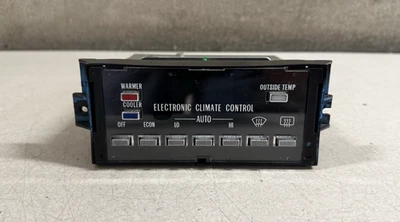 1982-1985 Cadillac Eldorado Seville Automatic AC Climate Control w/ Rear Defrost - Image 1 of 4