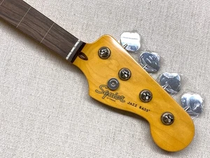 Guitarra FRETLESS Genuina Fender Squier Jazz J BASS Vintage Tinte CUELLO Ambiente Clásico - Imagen 1 de 24