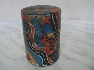 1930s VINTAGE METAL TIN POWDER BOX RARE - Picture 1 of 5