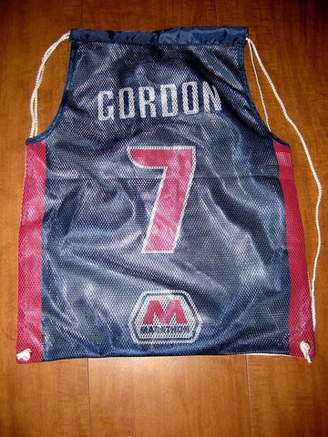 DETROIT PISTONS gym bag reversible Ben Gordon tote #7 basketball UK Cover