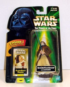 Star Wars Ben (Obi-Wan) Kenobi POTF FlashBack Photo Free Ship w/ Pro Packing - Picture 1 of 1