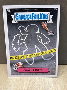 2012 Topps Garbage Pail Kids Series 1 Card 13a CHALK LINUS - Picture 1 of 2