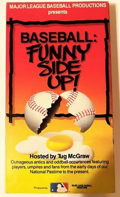 Baseball: Funny Side Up Hosted by Tug Mcgraw (VHS) - Image 1 of 2