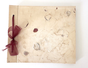 Handcrafted Photo Album with Handmade Paper
