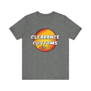 CLEARANCE CUSTOMS Unisex Jersey Short Sleeve Tee - Picture 1 of 25