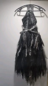 Princess Paradise Naphil Dark Angel Costume Dress ~ Halo ~ Wings ~ 14-16 (TEEN) - Picture 1 of 9