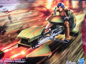 Star Wars Rebells Ezra BRIDGER'S Speeder Vehículo Con / Bridger Figura Misb - Imagen 1 de 8