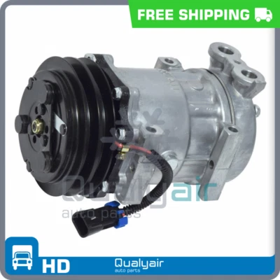 Compresor de aire acondicionado para Freightliner Cascadia, Century Class, Columbia, Coronado... Foto 1 de 4