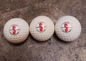 Rare Lot Of 3 Vintage Spencer Manufacturing Company Golf Balls 