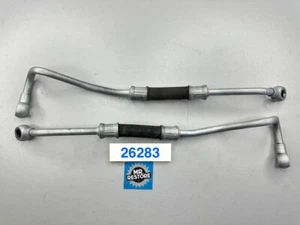 Yamaha FZR1000 '87-88' Oil Cooler Hose Line Pipes (Pair) 2GH-13464 2GH-13465 - Picture 1 of 4